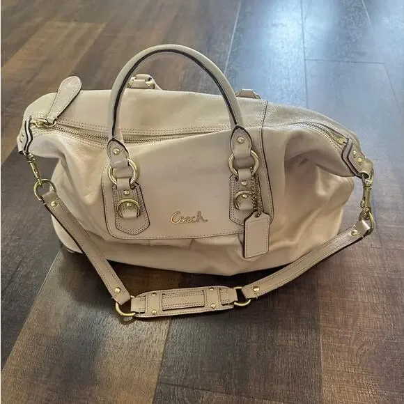 Coach Madison Leather Ashley Satchel Handbag